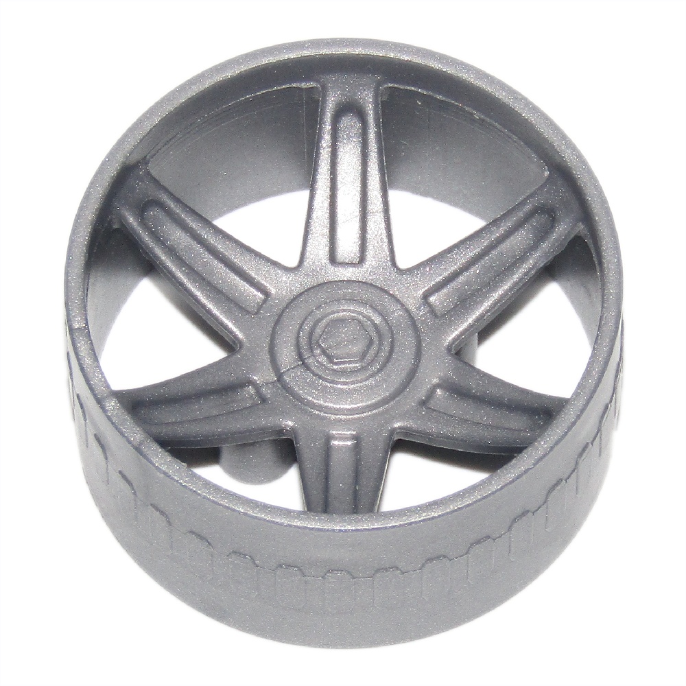 Gray Snap-On Hub-Wheel - 1.5 in.